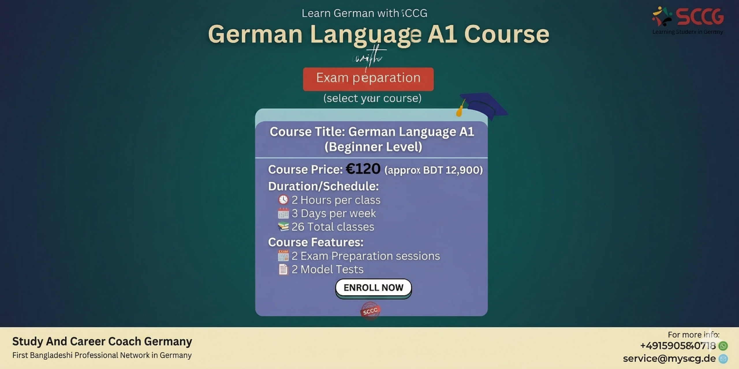 German Language Course A1 (Beginner Level)